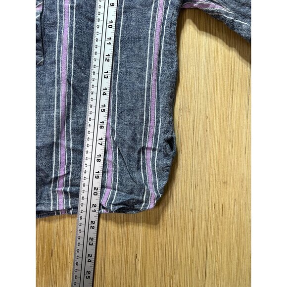 Laundry By Shelly Segal - Women's Casual Blouse - Grey - Small - Picture 7 of 16